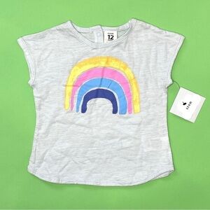Stem Gray Rainbow Short Sleeve T-Shirt